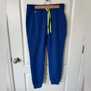 Figs Zamora Jogger Scrub Pants - Electric Blue